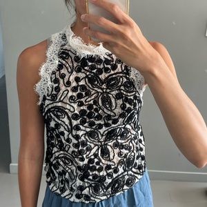 Zara lace top - XS/S